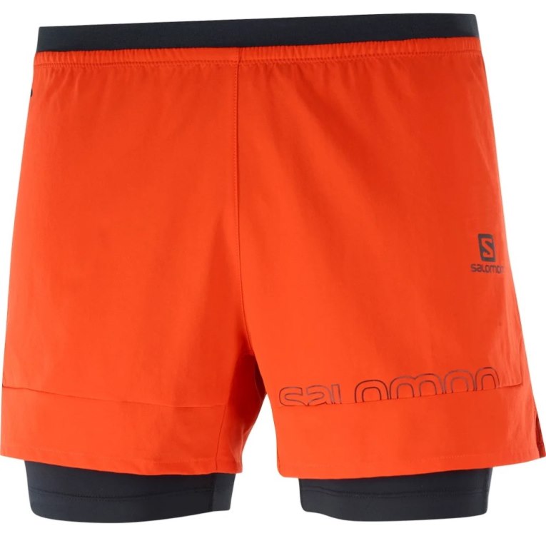 Bermudas Salomon Cross 2in1 Hombre Naranjas | MX YJNM103